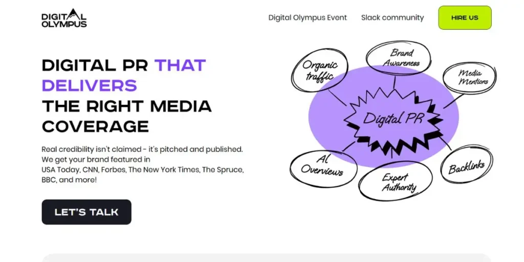 Digital Olympus - SaaS Link Building Agency