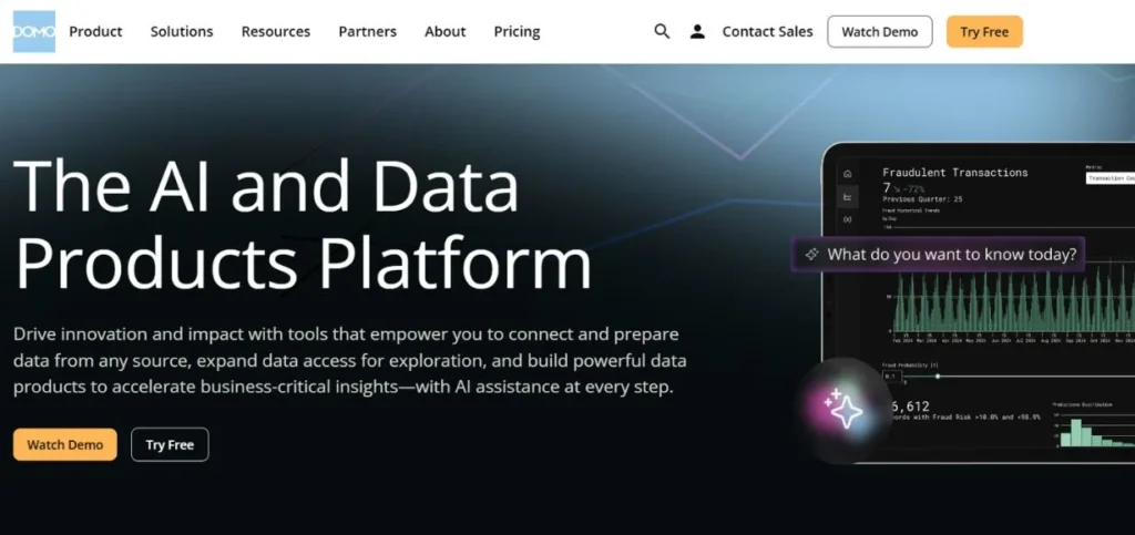 Domo - AI Workflow Automation Tools