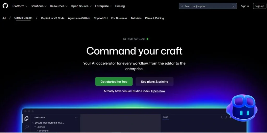 GitHub Copilot - Best Profile Creation Sites for Freelancers