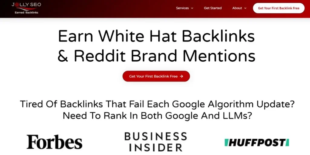 Jolly SEO - SaaS Link Building Agency