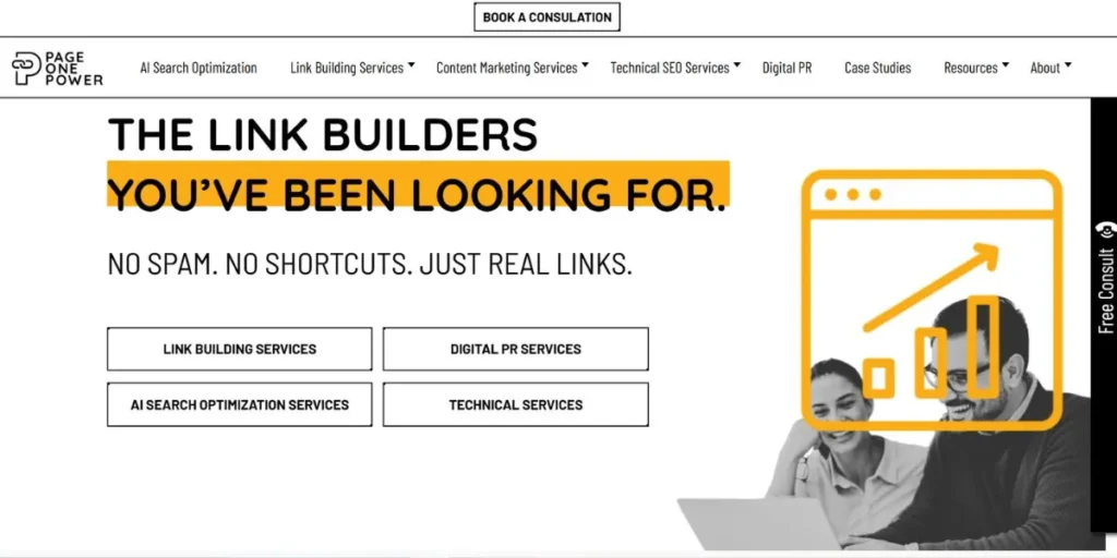 Page One Power - SaaS Link Building Agency