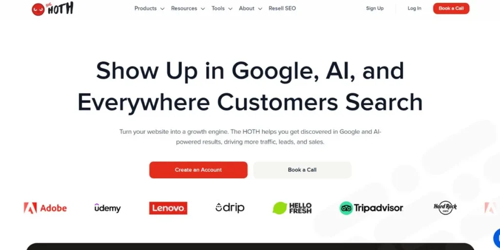 The HOTH - SaaS Link Building Agency