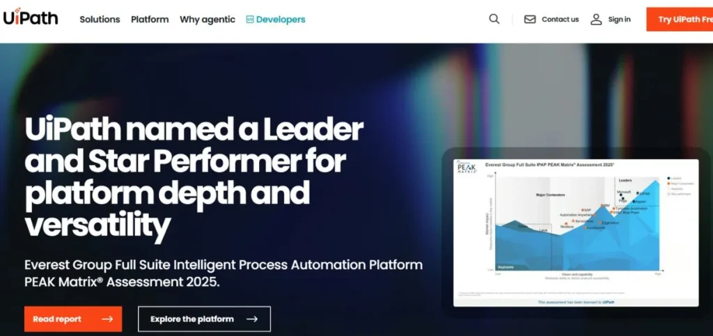 UiPath - AI Workflow Automation Tools