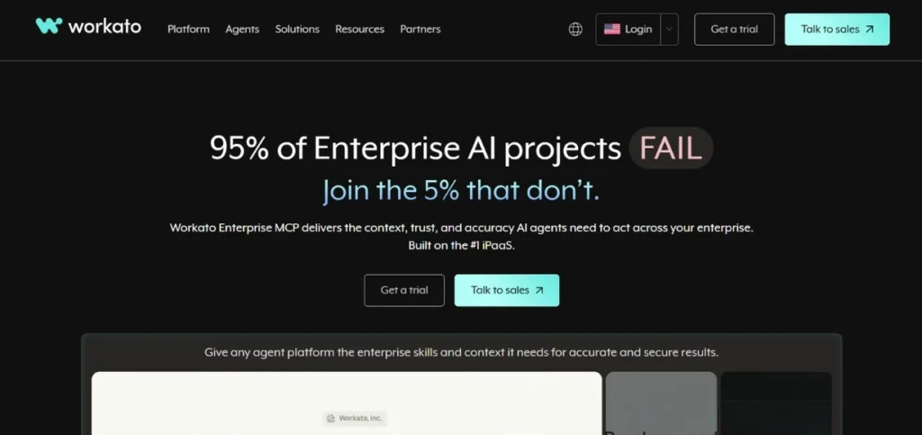 Workato - AI Workflow Automation Tools
