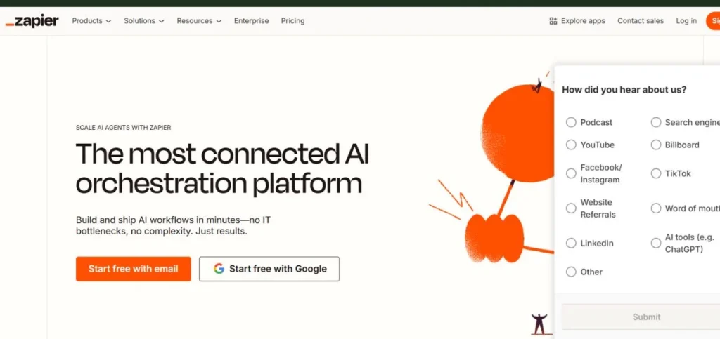 Zapier - AI Workflow Automation Tools