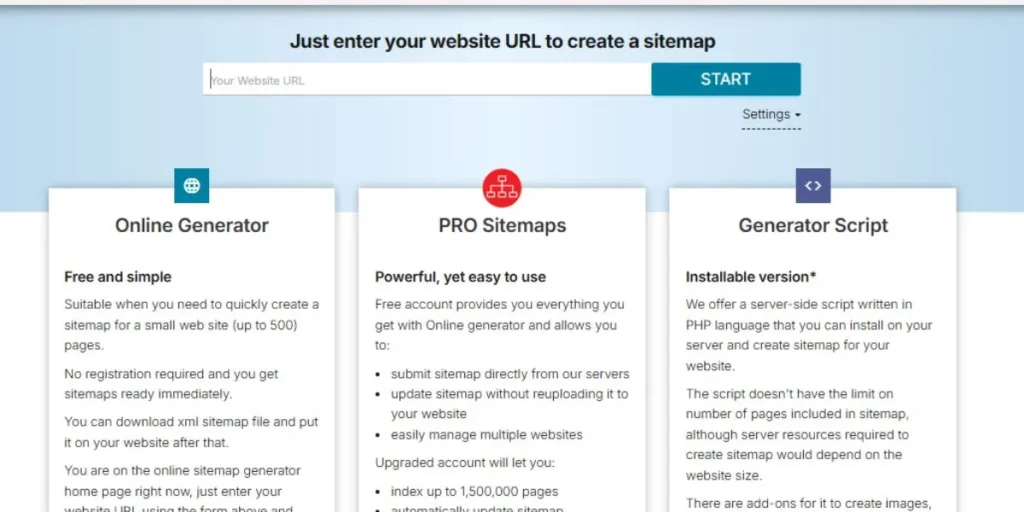 free sitemap generators