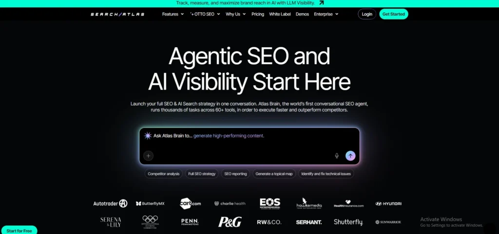 paid SEO tools -Search Atlas