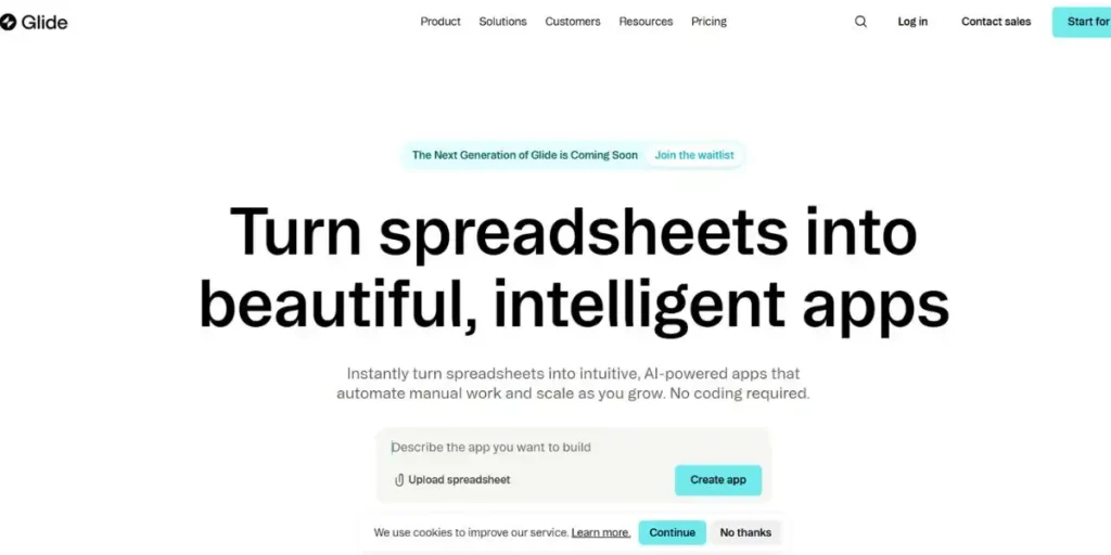 Glide - Rapid Web App Development Tools