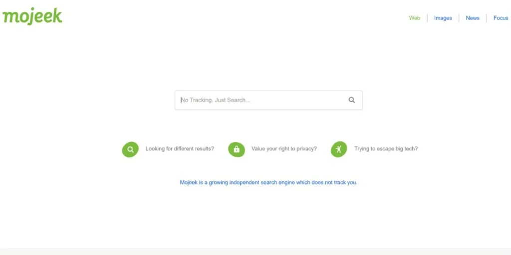 Mojeek - Conservative Search Engine
