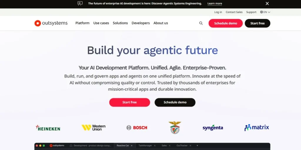 OutSystems - Rapid Web App Development Tools