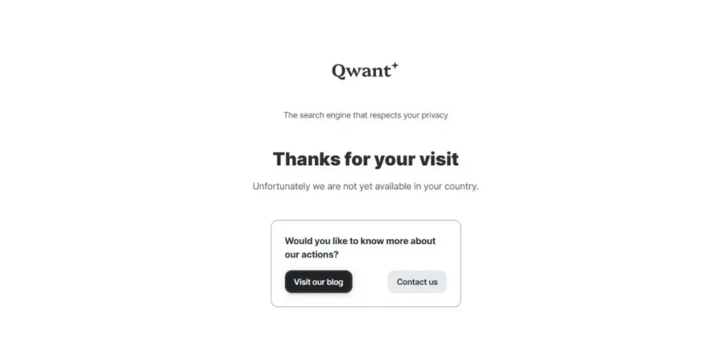 Qwant - Conservative Search Engine