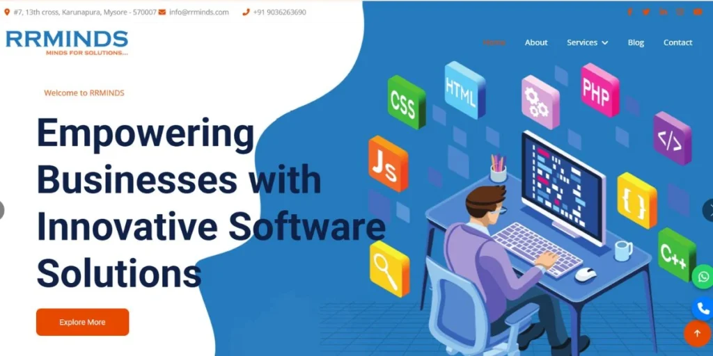 RRMINDFO Solutions - IT Companies in Mysore