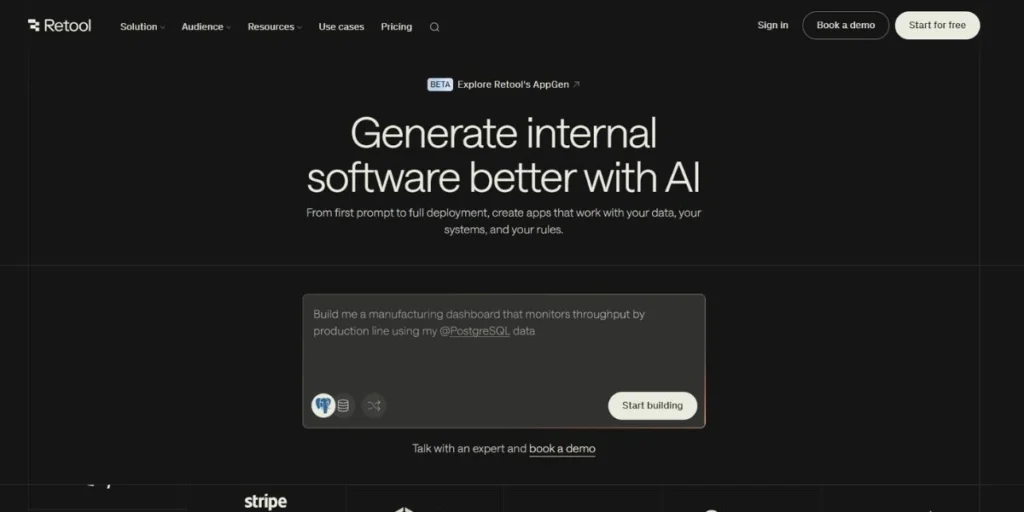 Retool - Rapid Web App Development Tools