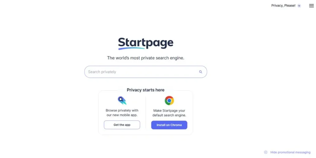 Startpage - Conservative Search Engine